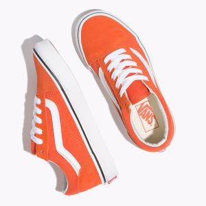 Vans Kiz Çocuk Spor Ayakkabı Old Skool Beyaz Outlet | 35361-197